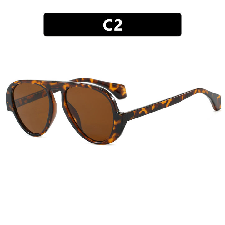 Women's sunglasses with unique retro frame and UV protection Stornfield