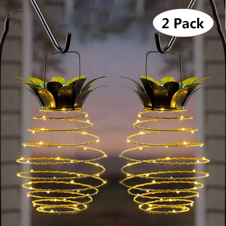 Spiral Hanging Solar LED Lantern With Lotus Canopy And Carrying Handle Stornfield