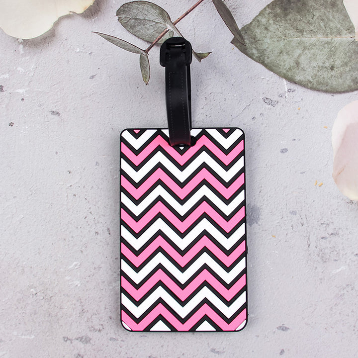 Stylish Chevron Pattern Luggage Tag Stornfield