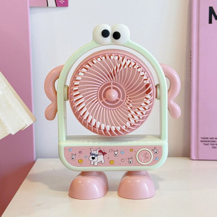 Ladies Portable Mini Fan with Fun Character Design Stornfield