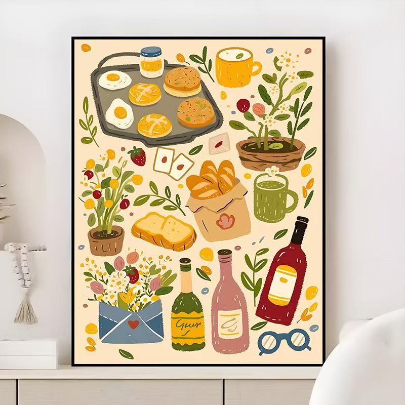 Gourmet Culinary-Themed Wall Art Stornfield