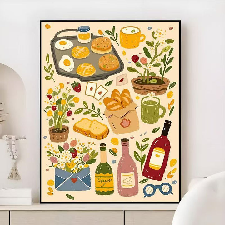 Gourmet Culinary-Themed Wall Art Stornfield