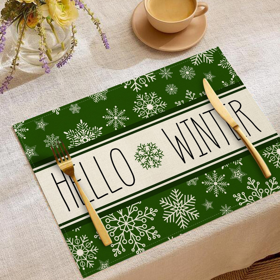 Festive Holiday Table Runner