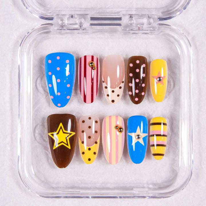 Creative Art Press-On Nails