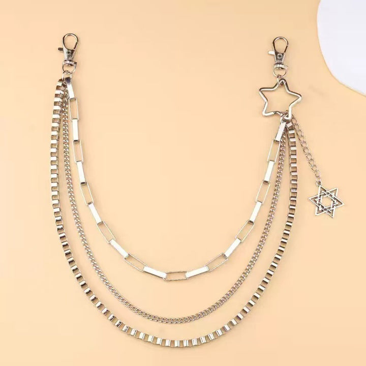 Fashionable chain accessory with star pendant Stornfield