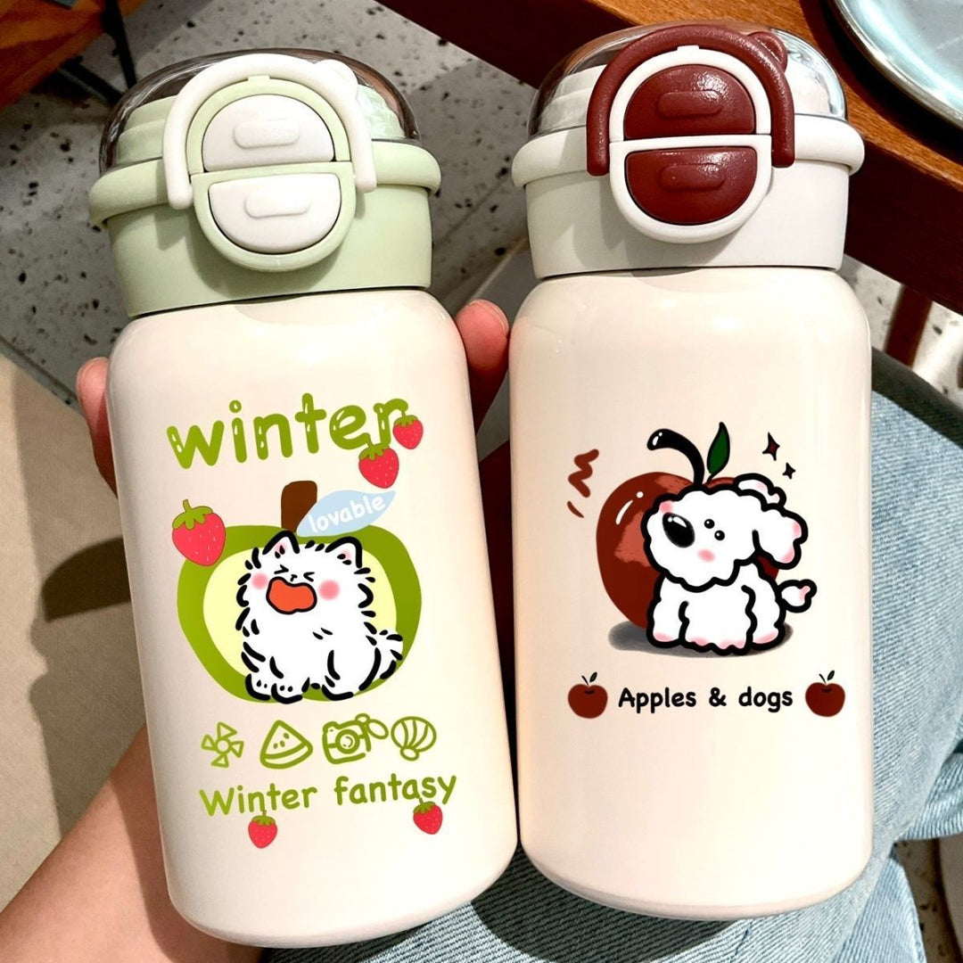 Ladies creative water bottle with animal motif Stornfield