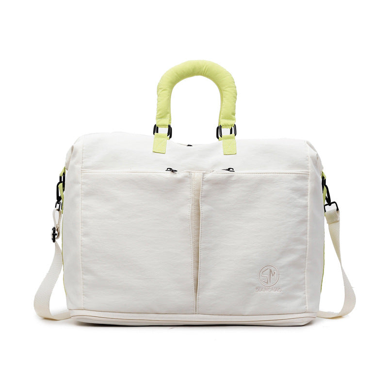 Multi-Compartment Travel Duffel Bag