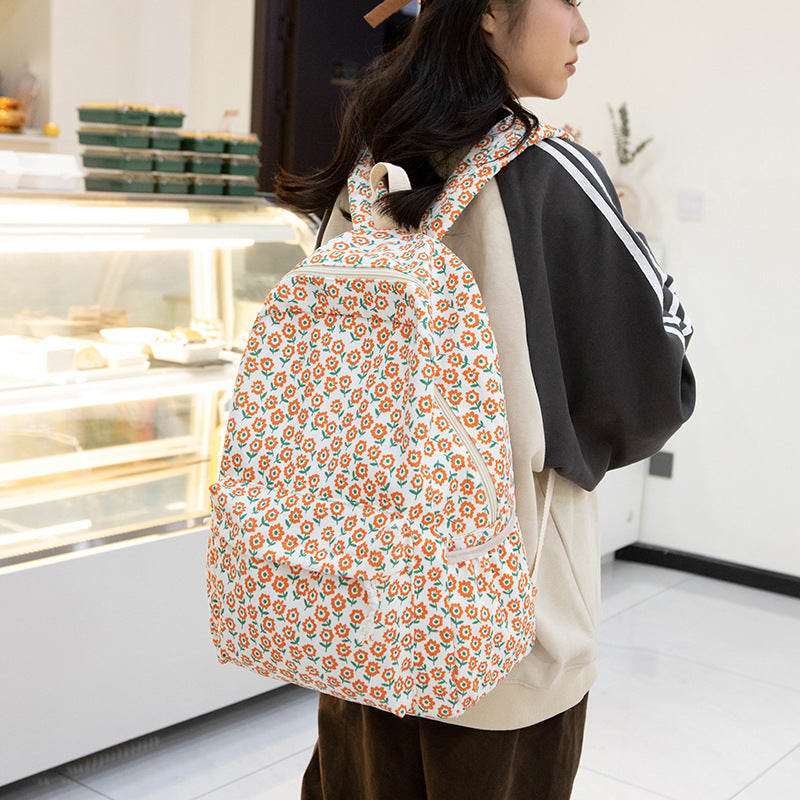Flower Pattern Backpack Stornfield