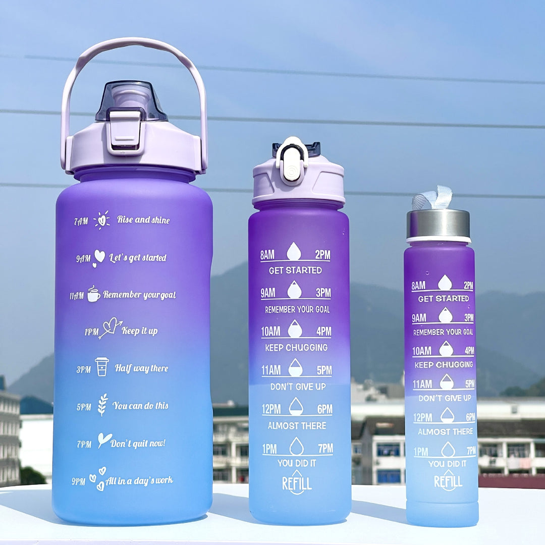 Unisex Motivating Water Bottle with Time Markings Stornfield