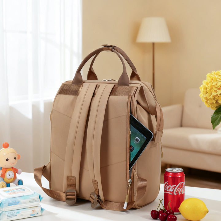 Cute Character Multi-Pocket Diaper Backpack Stornfield