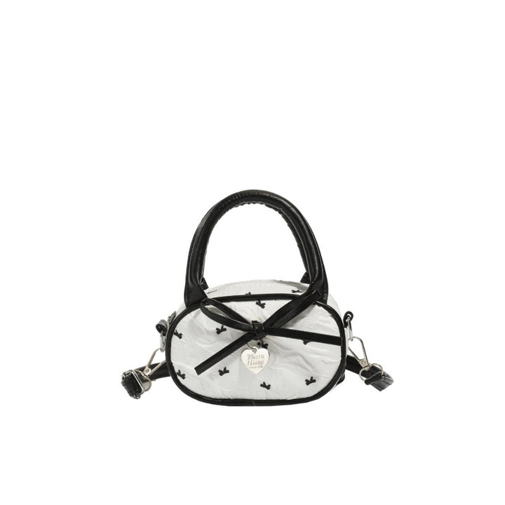Quilted Mini Handbag with Heart Detail Stornfield