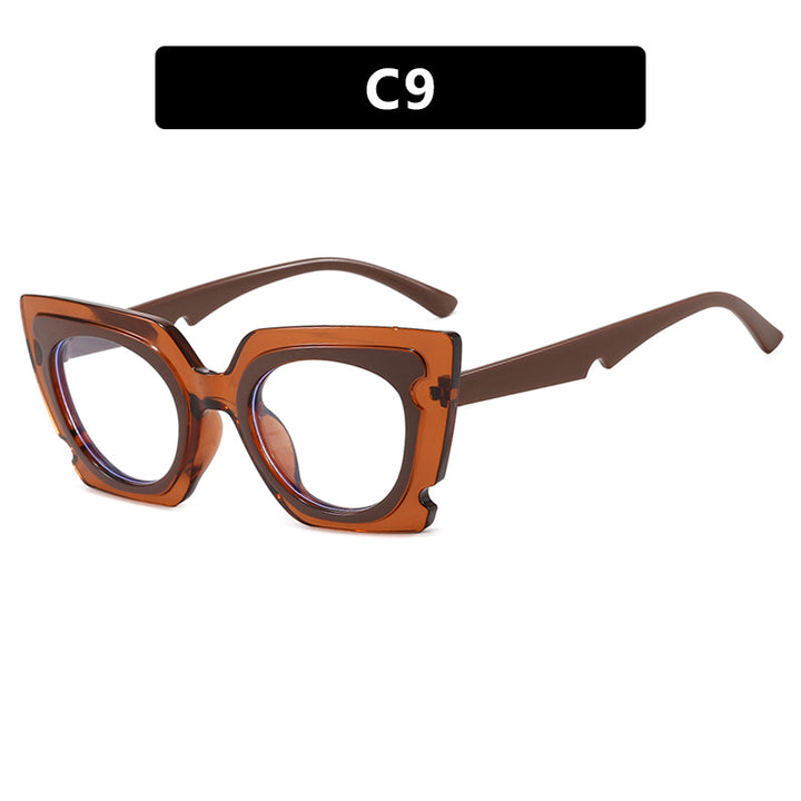Women's oversized sunglasses with extravagant frame and UV protection Stornfield