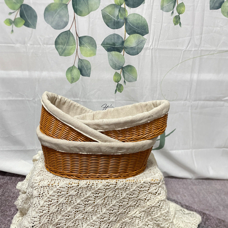 Cozy Woven Bread Basket Stornfield
