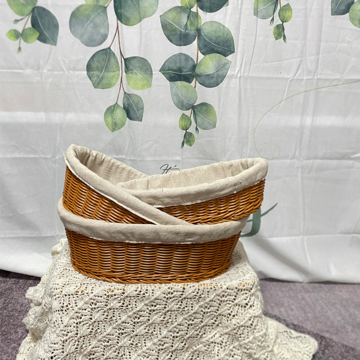 Cozy Woven Bread Basket Stornfield
