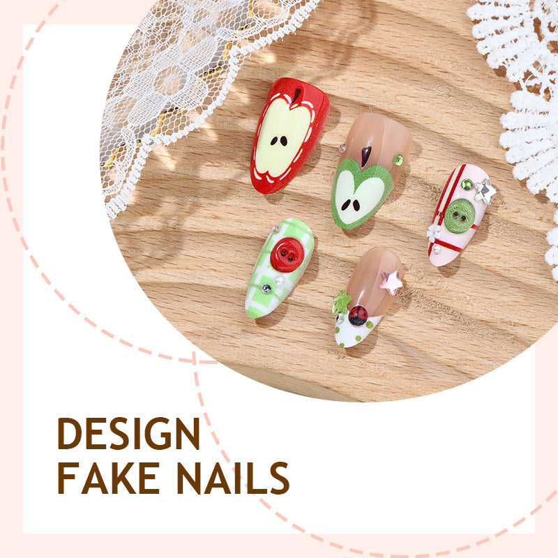 Creative Nail Art Set with Festive Christmas Designs Stornfield