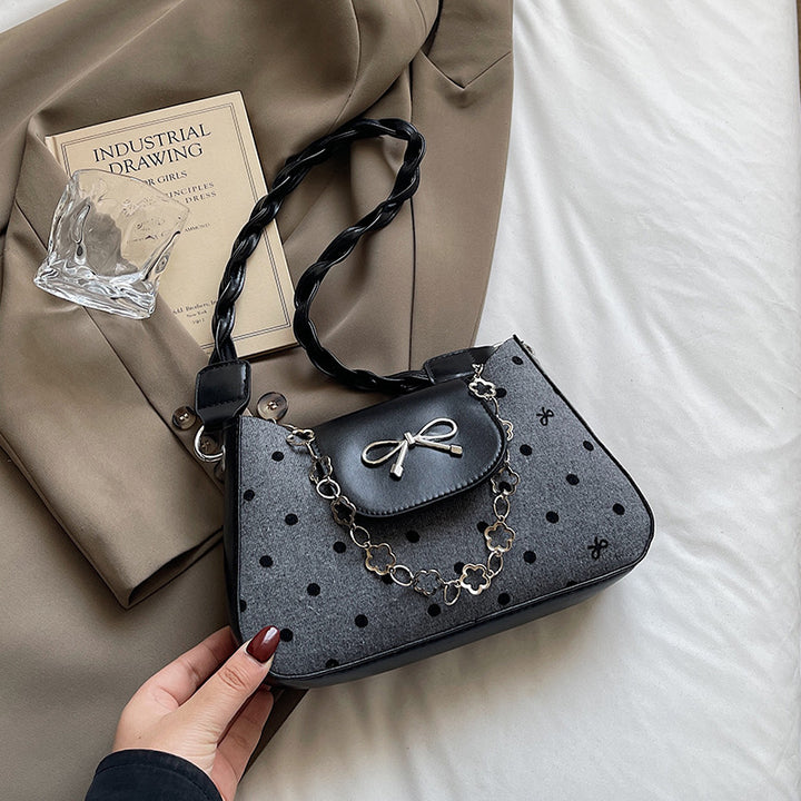 Polka Dot Mini Handbag