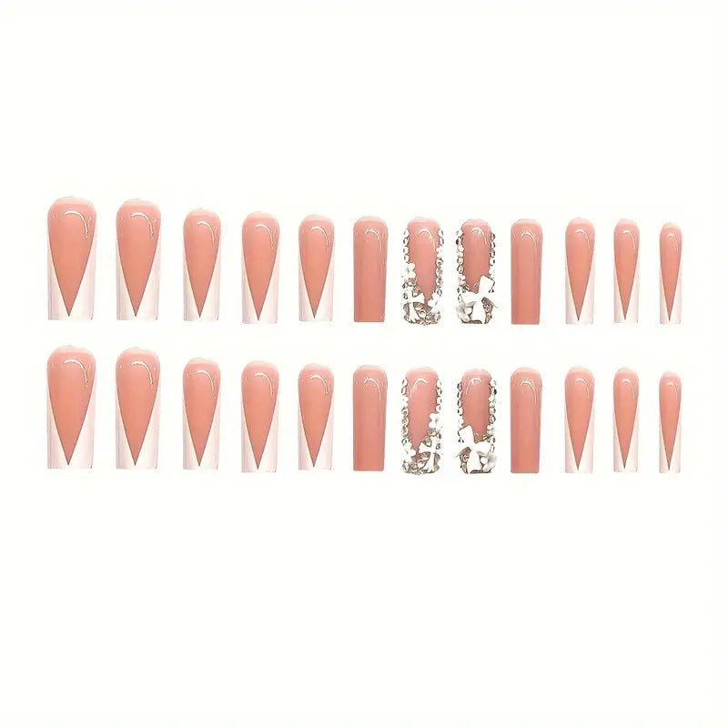 Glamorous Long Stiletto Press-On Nail Set Stornfield