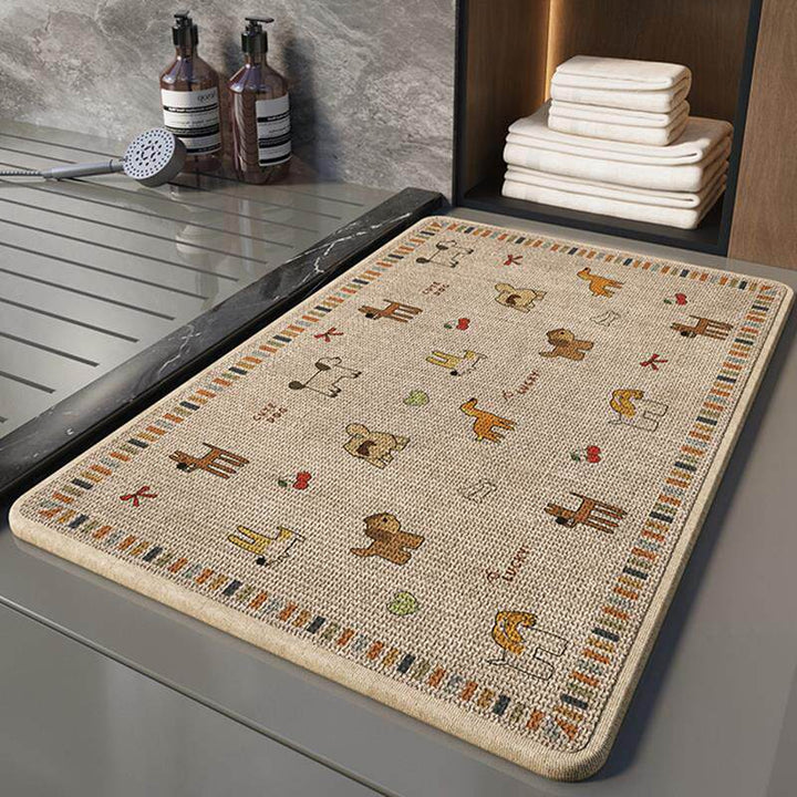 Luxury Textured Bath Mat