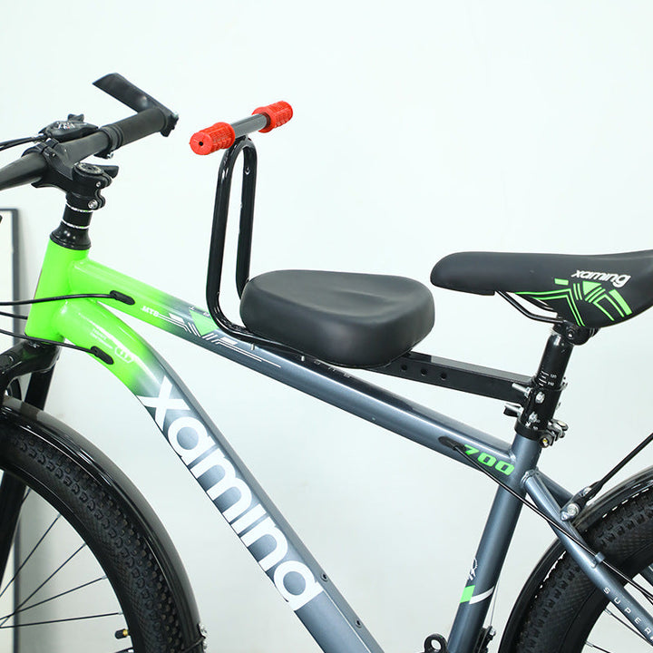 adjustable padded child bicycle passenger seat with safety armrest Stornfield