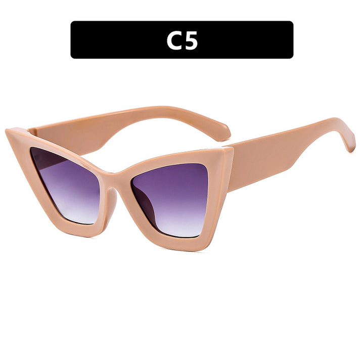 Ladies trendy cat-eye sunglasses with durable design and UV protection Stornfield