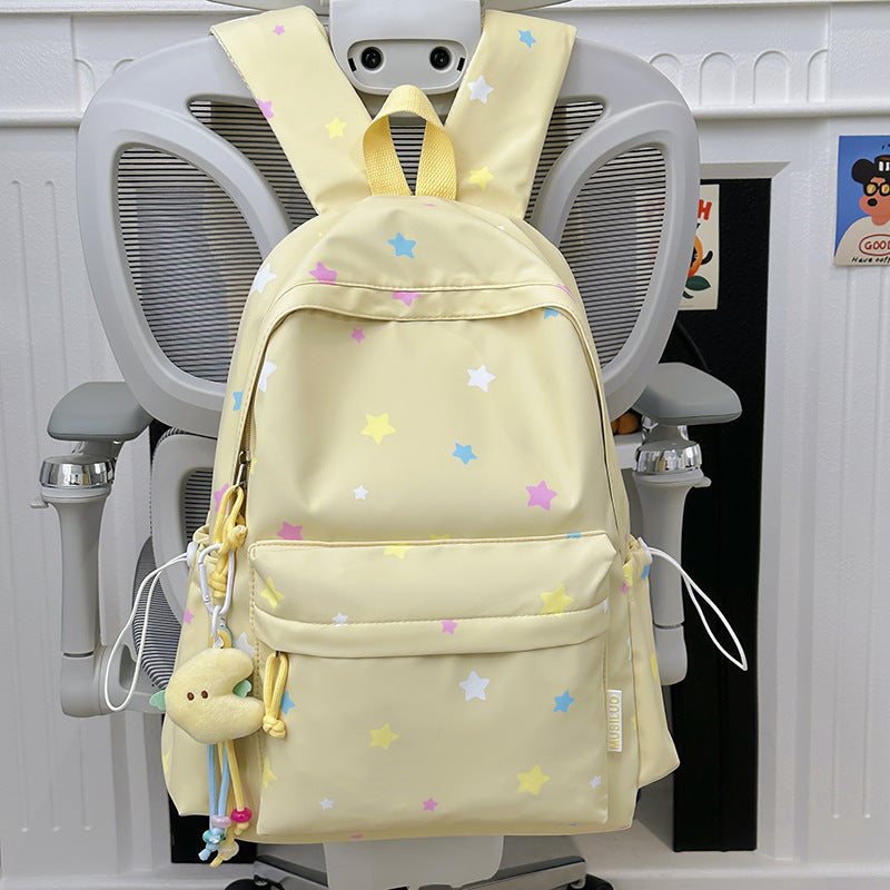 Fun Star Patterned Backpack Stornfield