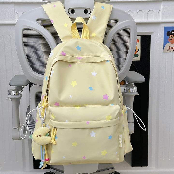 Fun Star Patterned Backpack Stornfield