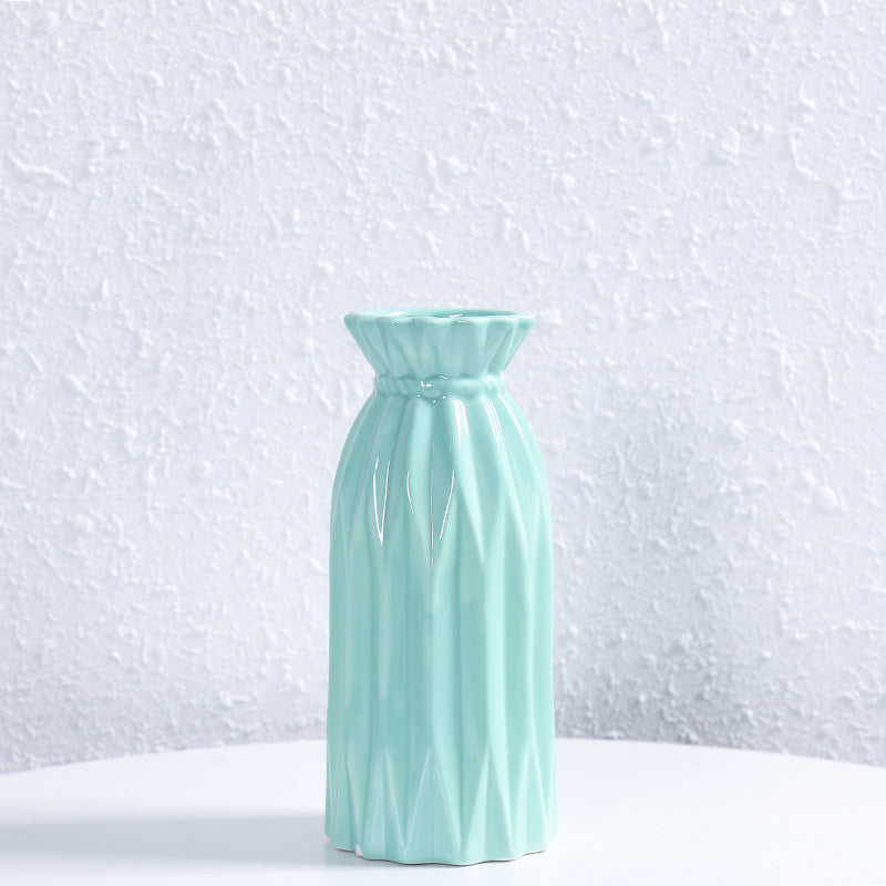 Elegant Textured Ceramic Flower Vase Stornfeild 1790310307
