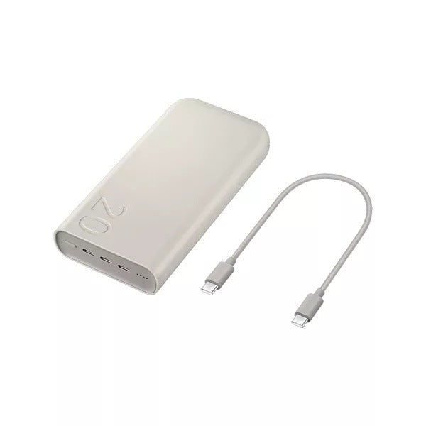 High-capacity dual USB-C PD portable power bank with fast charging and included USB-C cable Stornfield