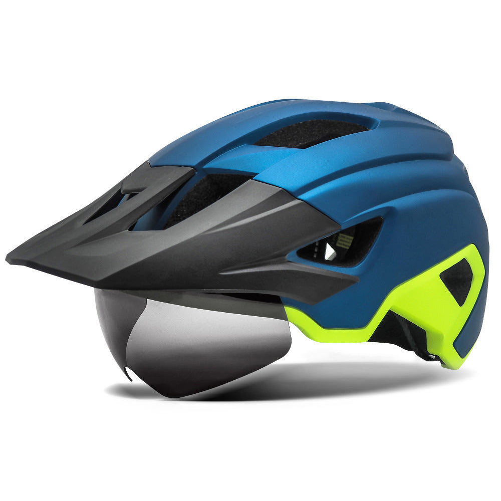 Advanced Mountain Biking Helmet with Integrated Visor Stornfield