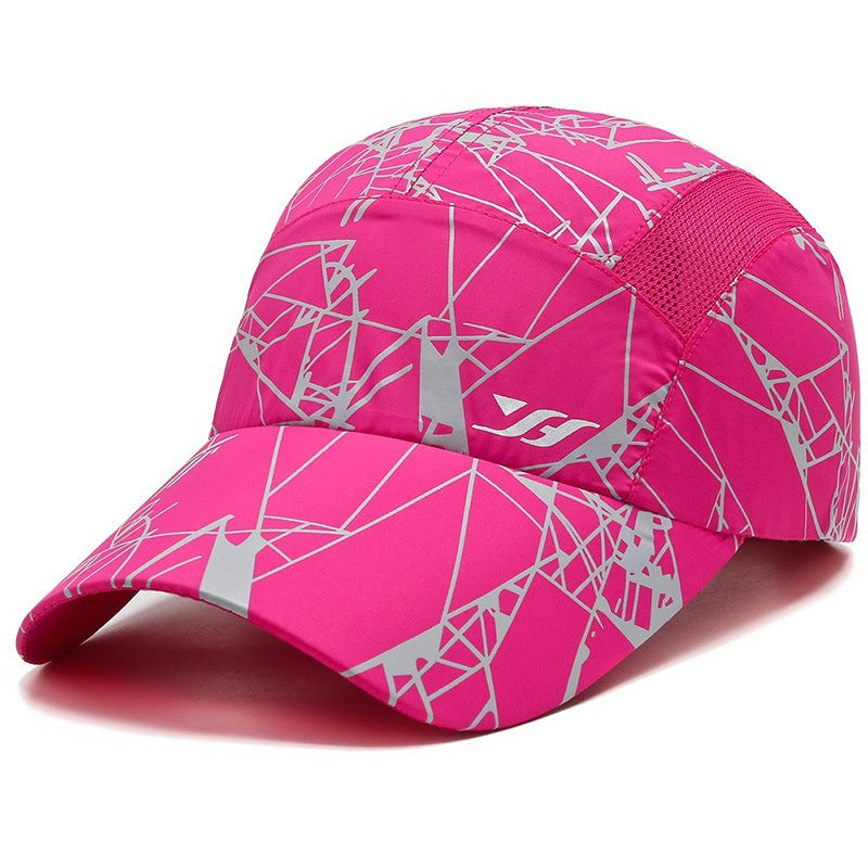 Women’s sporty running cap with stunning geometric pattern Stornfield