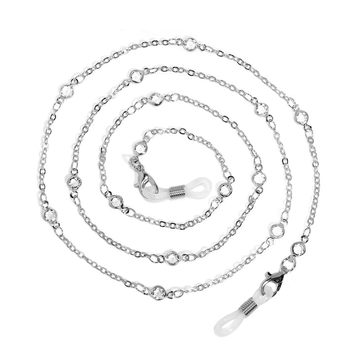 Crystal-Embellished Eyewear Chain Stornfield