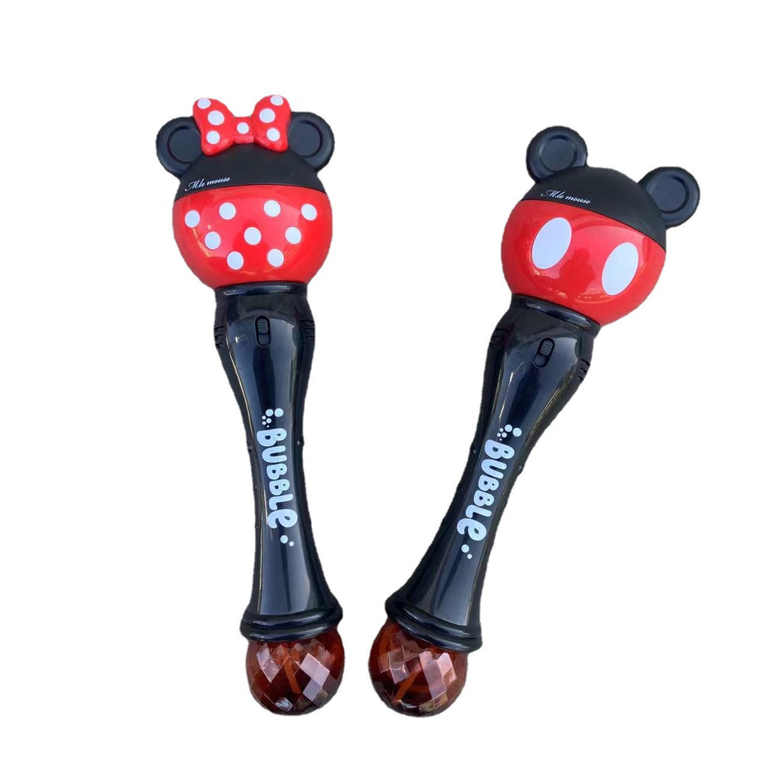 Ladies Children Bubble Gun with Mickey Mouse and Minnie Mouse Design Stornfield