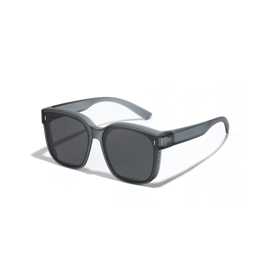 Women's square sunglasses with modern, glossy frame and UV protection Stornfield