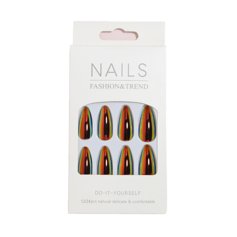 Elegant Stiletto-Shaped Press-On Nails Stornfield