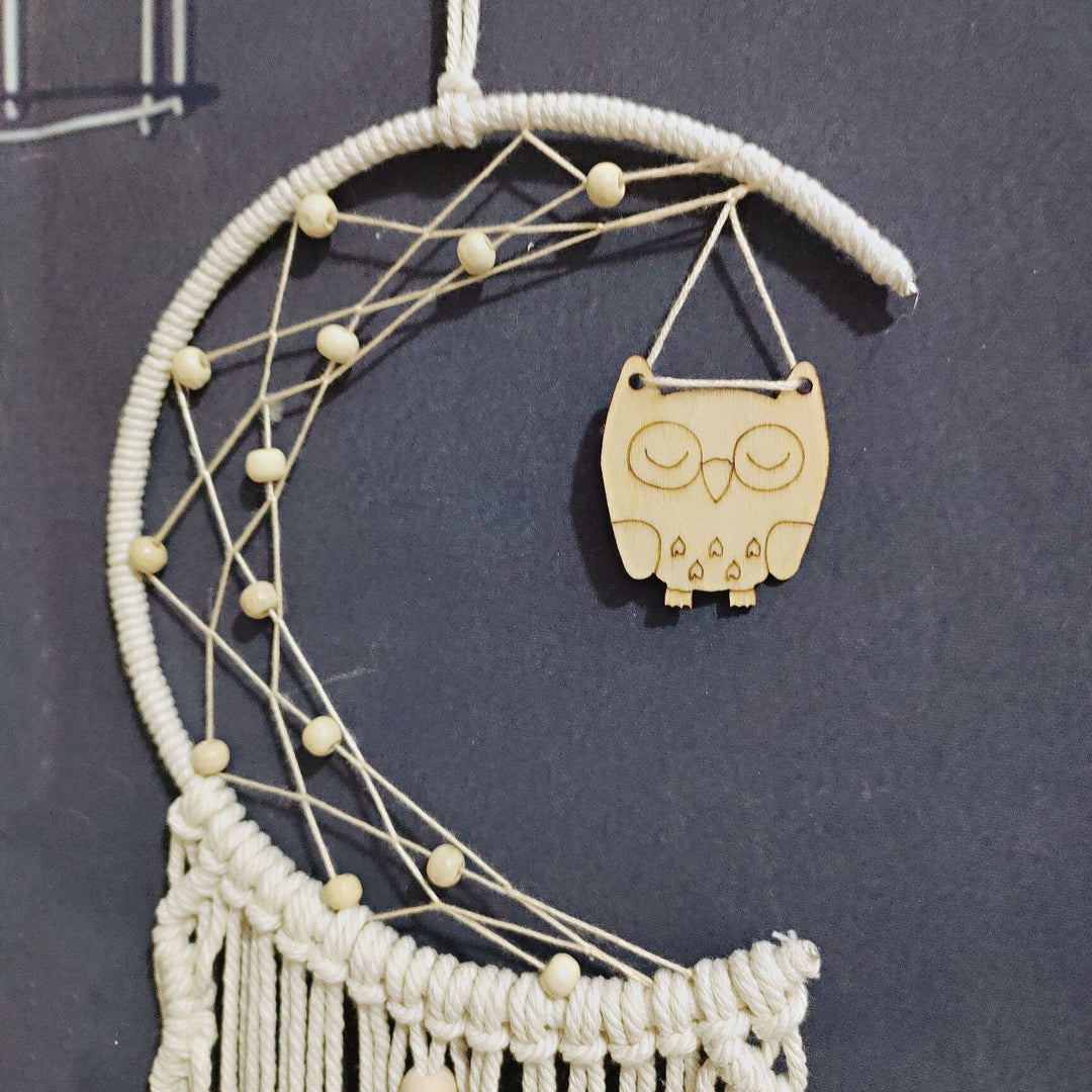Macramé Moon Wall Hanging Stornfield