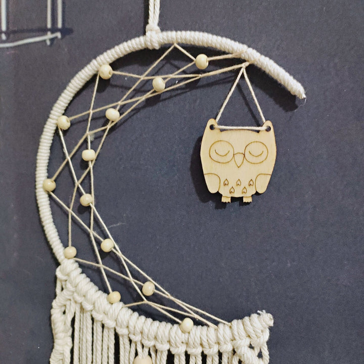 Macramé Moon Wall Hanging Stornfield