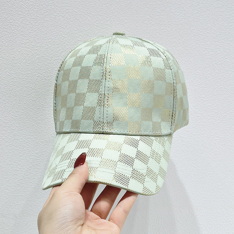 Women's Mesh Checkered Baseball Cap Stornfield