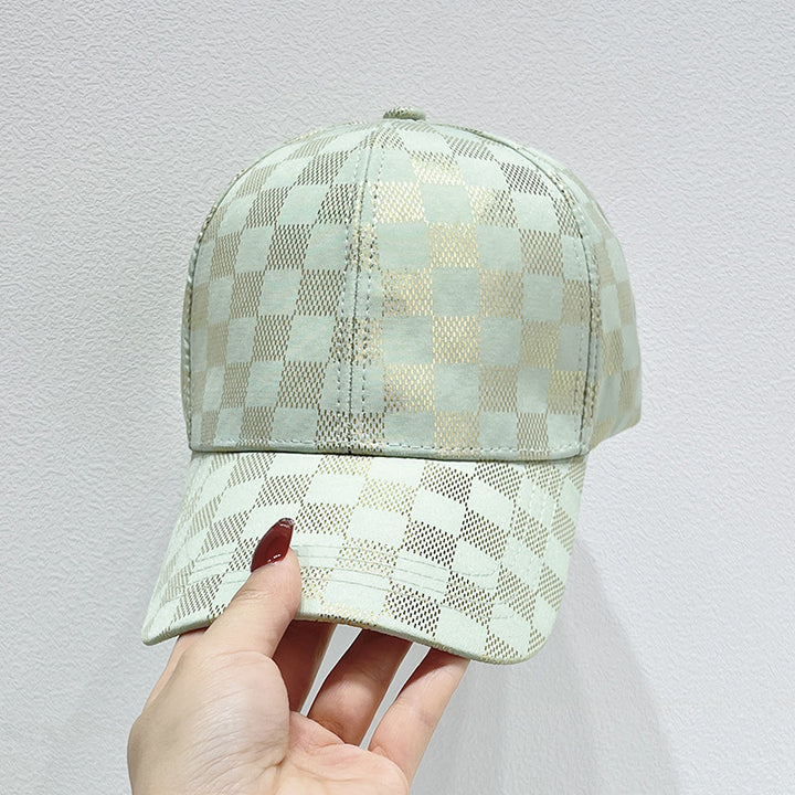 Women's Mesh Checkered Baseball Cap Stornfield