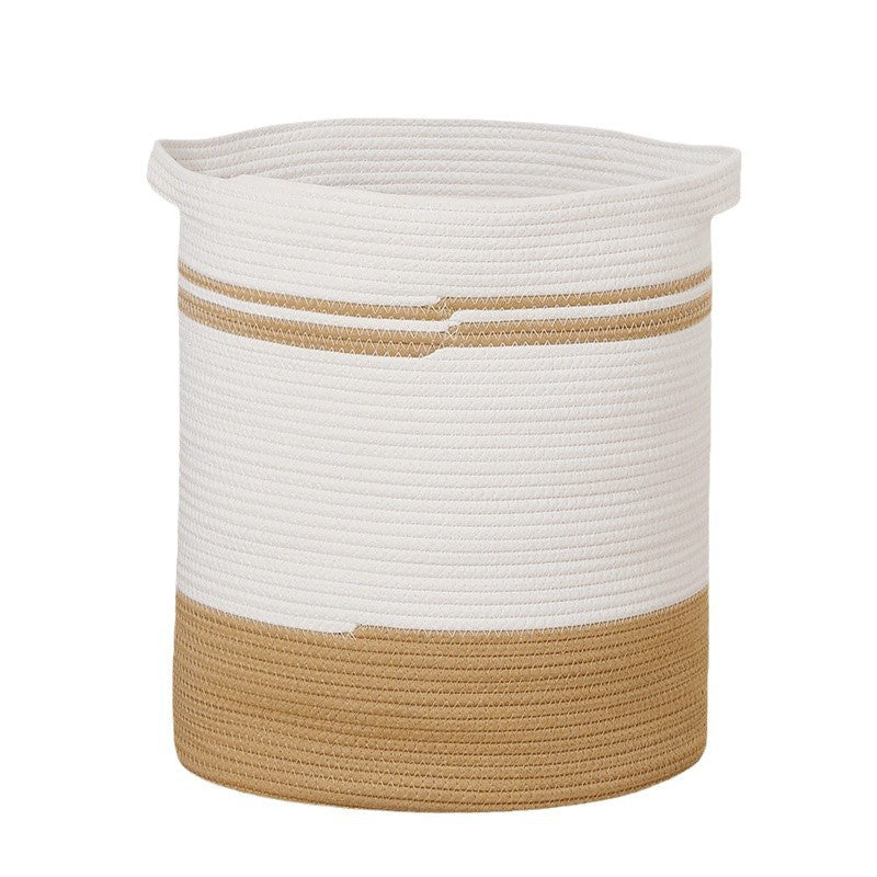 Women's storage basket with modern striped design Stornfield