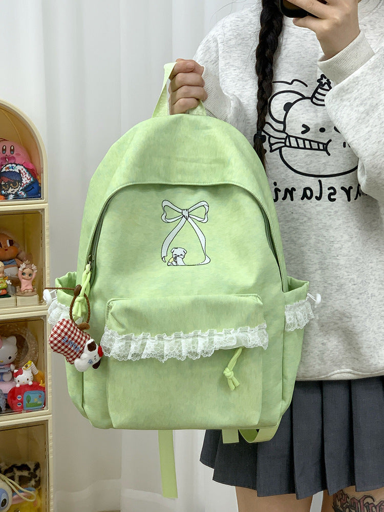 Playful backpack with cute design and practical compartments Stornfield