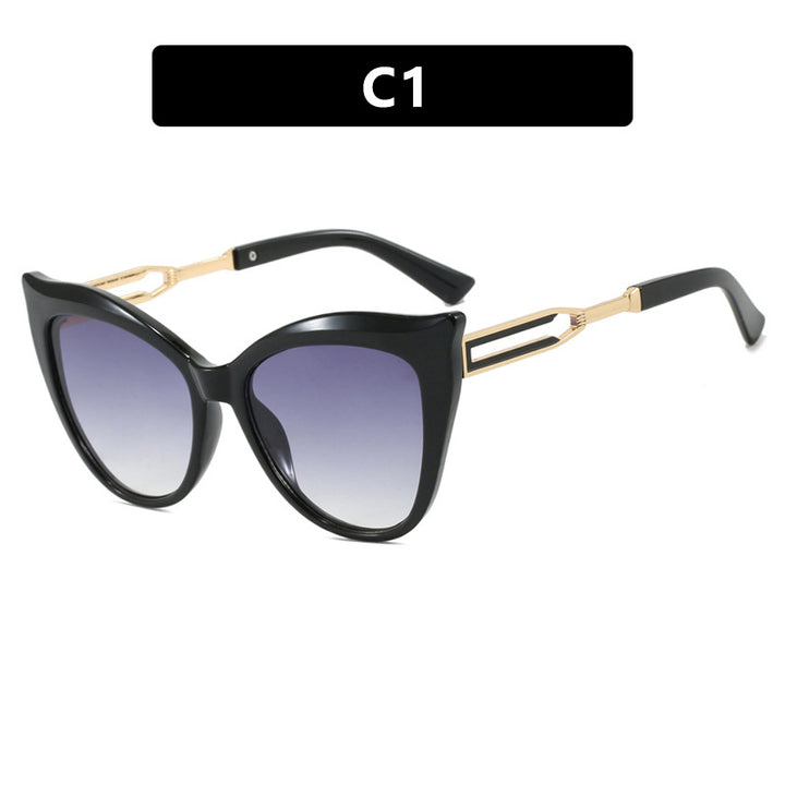 Ladies cat-eye glasses with elegant metal frame Stornfield