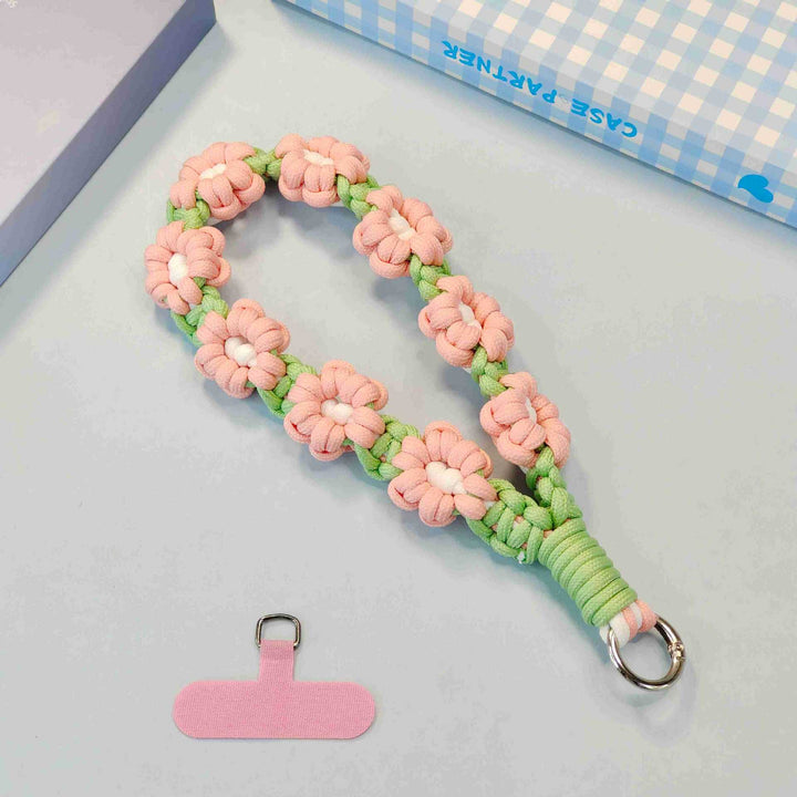 Floral Patterned Decorative Keychain Holder Stornfield