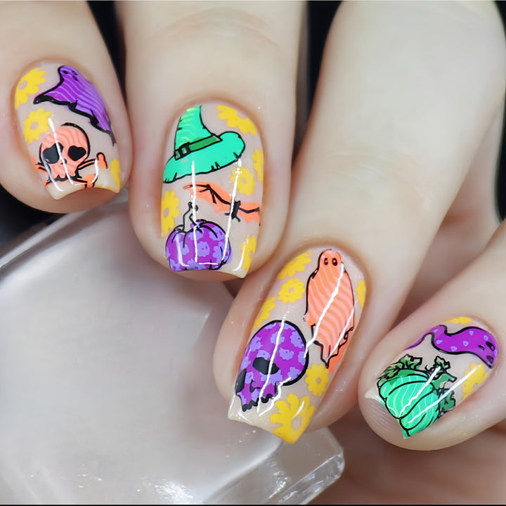 Creative Halloween Nail Design Stornfield