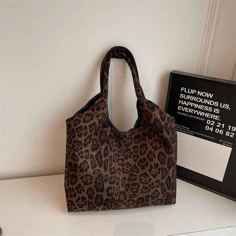 Fashionable Leopard Print Tote Bag Stornfield