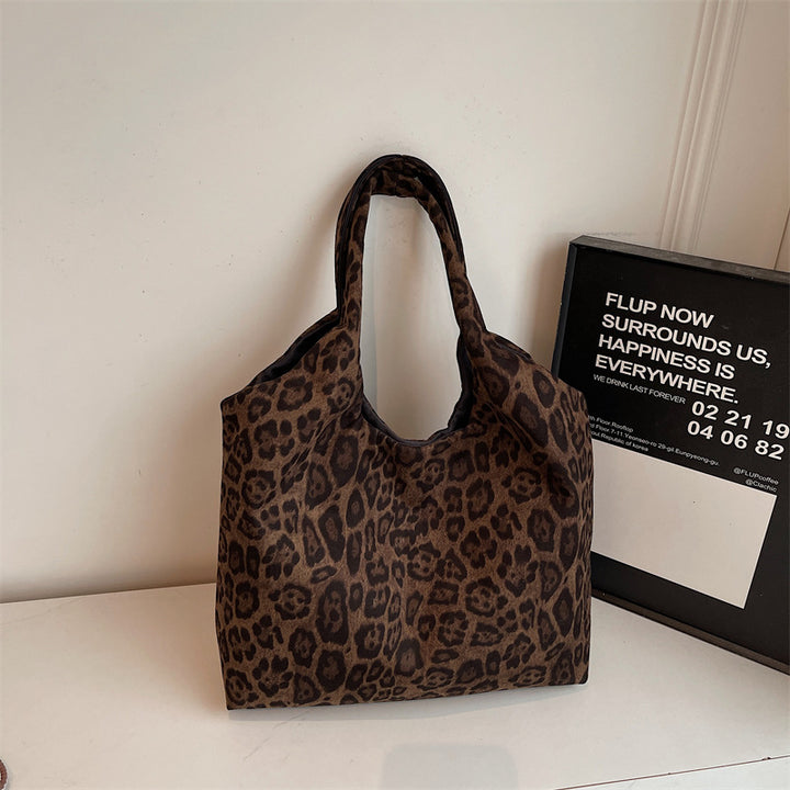 Fashionable Leopard Print Tote Bag Stornfield
