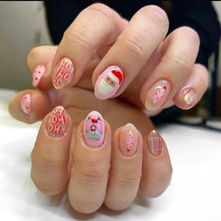 Creative Nail Art Set with Christmas Designs Stornfield