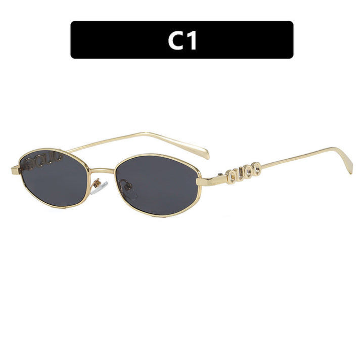 Women’s fashionable sunglasses with elegant stainless steel frame and UV protection Stornfield