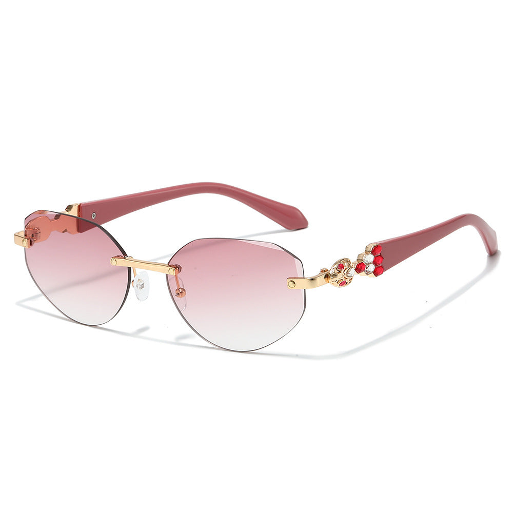 Decorative Oversized Shield Sunglasses Stornfield