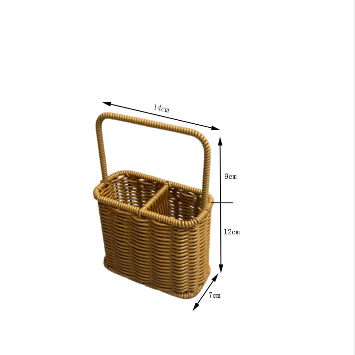 Stylish Rectangular Woven Storage Organizer Stornfield