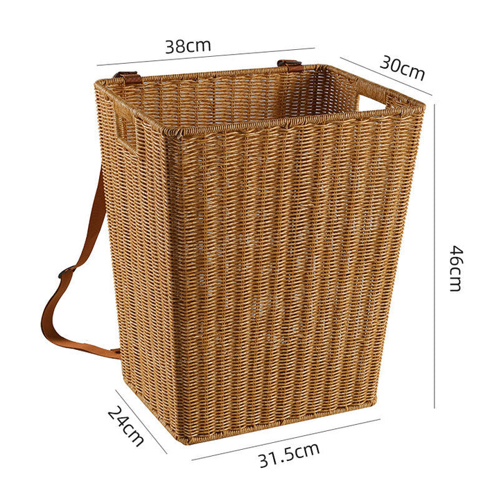 Handcrafted Woven Laundry Hamper Stornfield
